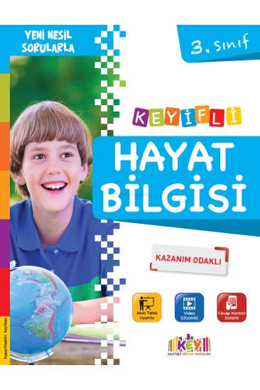 Key Kaliteli Eğitim Yayınları 3. Sınıf Keyifli Eğitim Seti 9 Kitap (Süper Set)