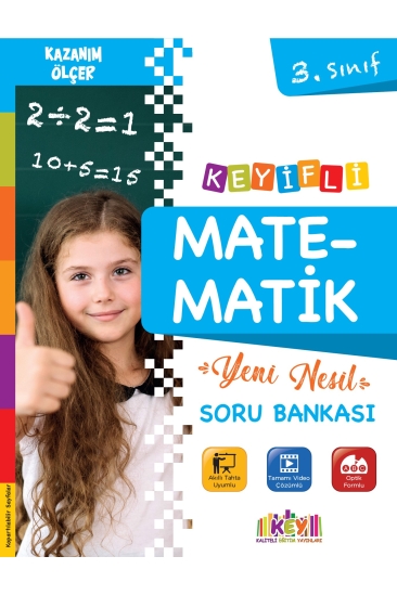 Key Kaliteli Eğitim Yayınları 3. Sınıf Keyi̇fli̇ Matematik Yeni̇ Nesi̇l Soru Bankası