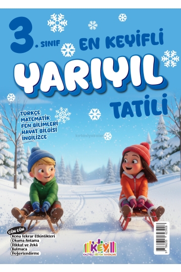 Key Kaliteli Eğitim Yayınları 3. Sınıf Keyifli Yarıyıl Tatil Seti