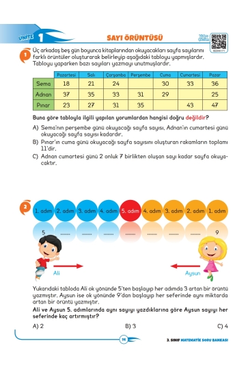 Key Kaliteli Eğitim Yayınları 3. Sınıf The Best Matematik Yüzde Yüz Yeni Nesil Soru Bankası