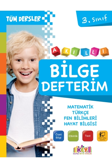 Key Kaliteli Eğitim Yayınları 3. Sınıf Tüm Dersler Akıllı Bilge Defterim