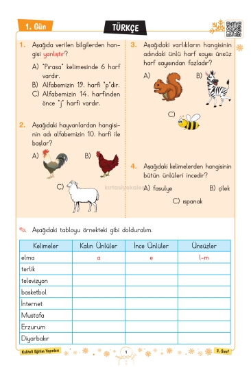 Key Kaliteli Eğitim Yayınları 3. Sınıf Keyifli Yarıyıl Tatil Seti