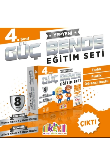 Key Kaliteli Eğitim Yayınları 4. Sınıf Güç Bende Eğitim Seti