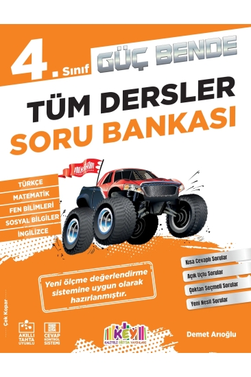 Key Kaliteli Eğitim Yayınları 4. Sınıf Güç Bende Tüm Dersler Soru Bankası