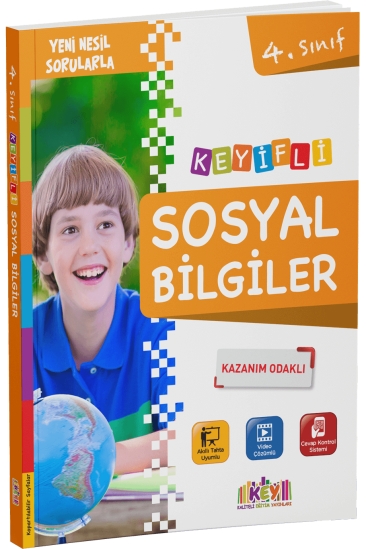 Key Kaliteli Eğitim Yayınları 4. Sınıf Keyifli Eğitim Seti 6 Kitap (Tam Set)