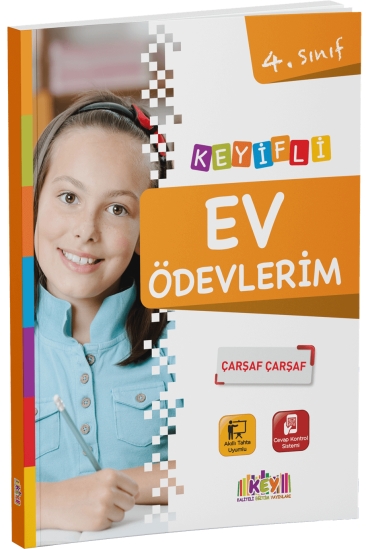 Key Kaliteli Eğitim Yayınları 4. Sınıf Keyifli Eğitim Seti 9 Kitap (Süper Set)