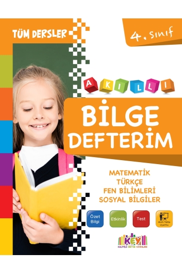 Key Kaliteli Eğitim Yayınları 4. Sınıf Tüm Dersler Akıllı Bilge Defterim