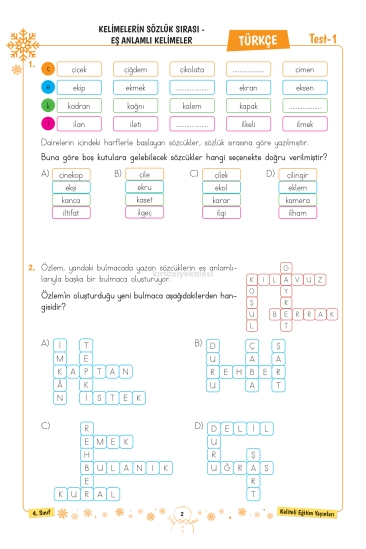 Key Kaliteli Eğitim Yayınları 4. Sınıf Keyifli Yarıyıl Tatil Seti