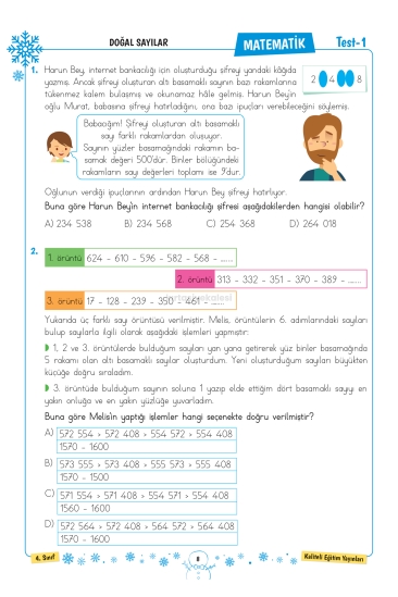 Key Kaliteli Eğitim Yayınları 4. Sınıf Keyifli Yarıyıl Tatil Seti