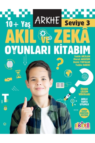 Key Kaliteli Eğitim Yayınları Akıl ve Zekâ Oyunları Kitabım - 3. Seviye