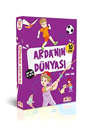 Key Kaliteli Eğitim Yayınları Arda'nın Dünyası +7 Yaş Hikaye Seti 10 Kitap