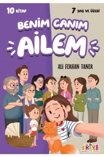 Key Kaliteli Eğitim Yayınları Benim Canım Ailem 10 Kitap