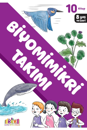 Key Kaliteli Eğitim Yayınları Biyomimikri Takımı Hikaye Serisi 10 Kitap + HDS