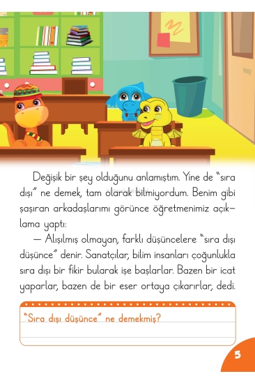 Key Kaliteli Eğitim Yayınları Dinozor Günlüğü Hikaye Serisi 10 Kitap