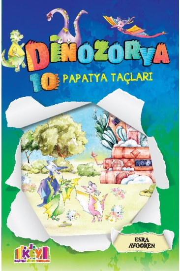 Key Kaliteli Eğitim Yayınları Dinozorya Hikaye Seti (10 Kitap + HDS)