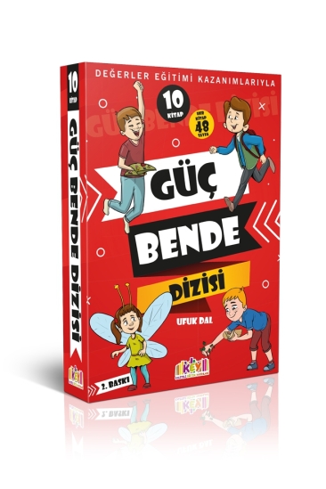 Key Kaliteli Eğitim Yayınları Güç Bende Hikaye Seti 10 Kitap