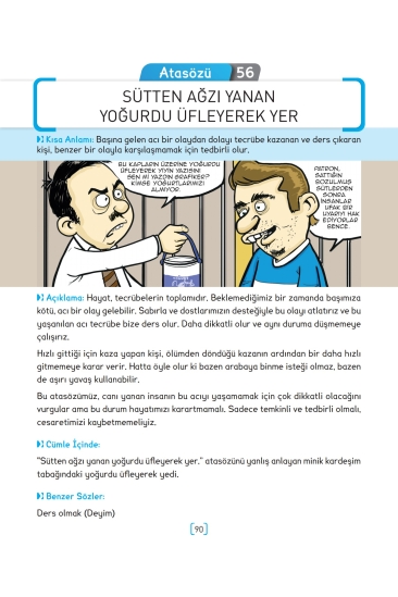 Key Kaliteli Eğitim Yayınları Karikatürlerle Atasözleri