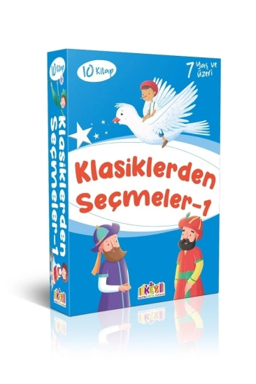 Key Kaliteli Eğitim Yayınları Klasiklerden Seçmeler 1 Hikaye Seti 10 Kitap