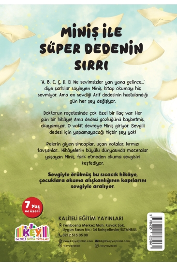 Key Kaliteli Eğitim Yayınları Miniş ile Süper Dedenin Sırrı