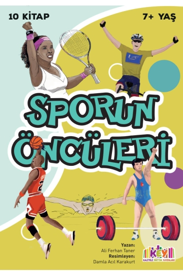 Key Kaliteli Eğitim Yayınları Sporun Öncüleri Hikaye Seti 10 Kitap