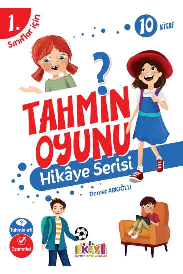 Key Kaliteli Eğitim Yayınları Tahmin Oyunu Hikaye Serisi (10 Kitap)