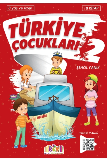 Key Kaliteli Eğitim Yayınları Türkiye Çocukları 2 Hikaye Seti