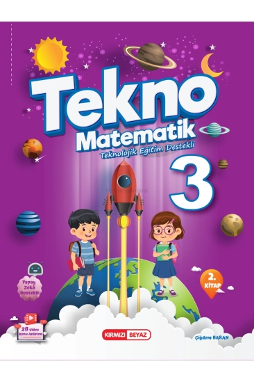 Kırmızı Beyaz Yayıncılık 3. Sınıf Tekno Tüm Dersler Eğitim Seti 7 Kitap (Teknolojik Eğitim Destekli)