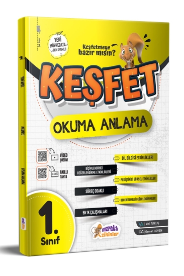 Meraklı Zihinler 1. Sınıf 2. Dönem Keşfet – Okuma Anlama