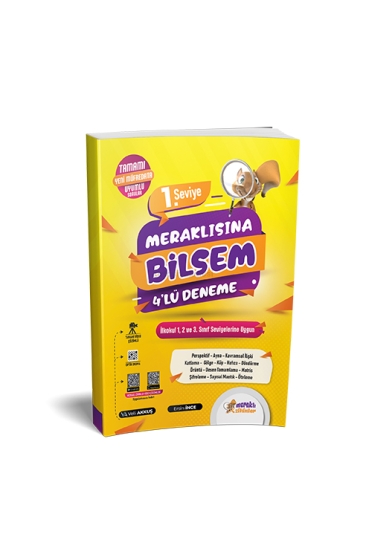 Meraklı Zihinler 1. Sınıf Meraklı Bilsem 4'lü Deneme