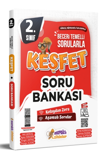 Meraklı Zihinler 2. Sınıf Yeni Nesil Keşfet Tüm Dersler Soru Bankası