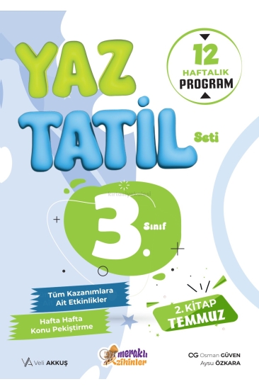 Meraklı Zihinler 3. Sınıf Hafta Hafta Yaz Tatil Seti