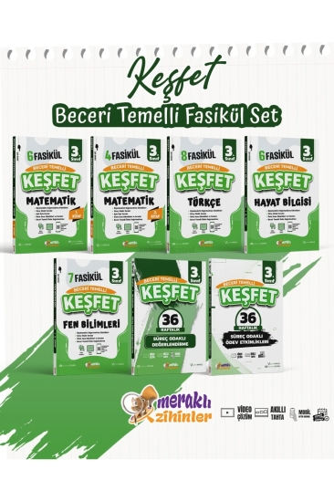 Meraklı Zihinler 3. Sınıf Keşfet Beceri Temelli Fasikül Eğitim Seti