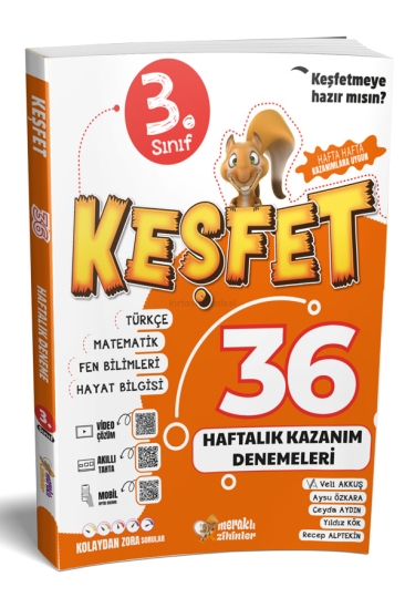 Meraklı Zihinler 3. Sınıf 36 Haftalık Kazanım Denemeleri