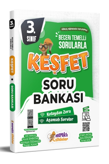 Meraklı Zihinler 3. Sınıf Yeni Nesil Keşfet Tüm Dersler Soru Bankası