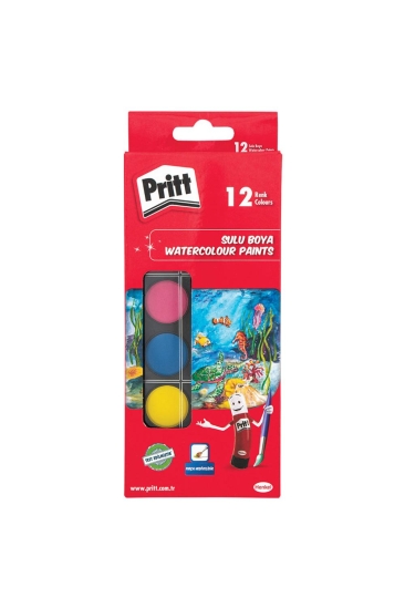 Pritt Sulu Boya Küçük Boy 12 Renk