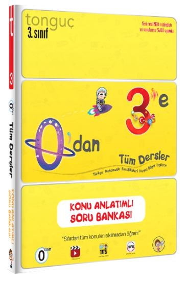 Tonguç Yayınları 0'dan 3'e Konu Anlatımlı Soru Bankası