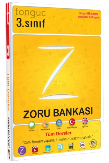 Tonguç Yayınları 3. Sınıf Tüm Dersler Zoru Bankası