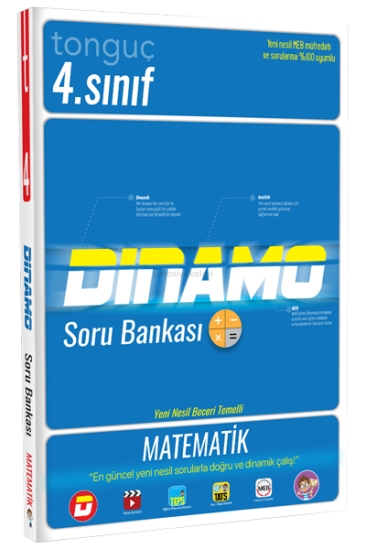 Tonguç Yayınları 4. Sınıf Matematik Dinamo Soru Bankası