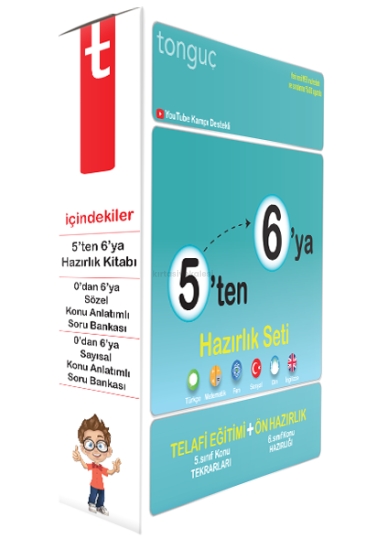 Tonguç Yayınları 5'ten 6'ya Hazırlık Seti