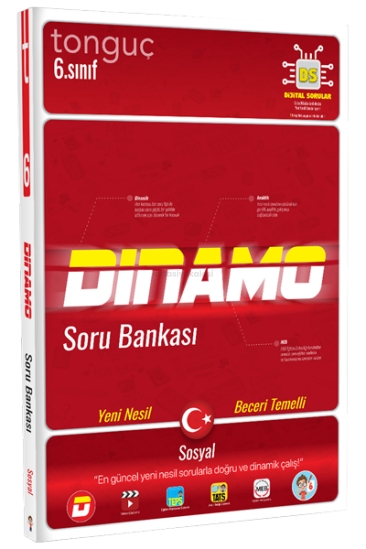Tonguç Yayınları 6. Sınıf Sosyal Bilgiler Dinamo Zoru Bankası