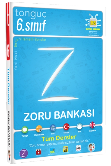 Tonguç Yayınları 6. Sınıf Zoru Bankası Tüm Dersler