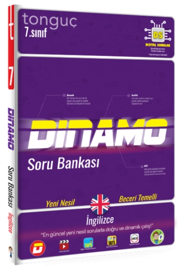 Tonguç Yayınları 7. Sınıf İngilizce Dinamo Soru Bankası