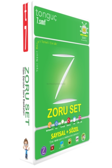 Tonguç Yayınları 7. Sınıf Zoru Bankası Tüm Dersler Seti